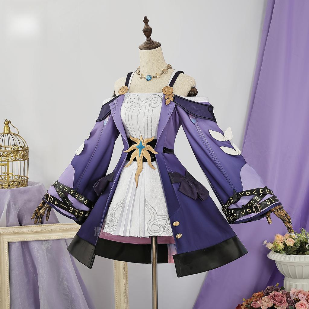 Honkai:Star Rail Cyrene Cosplay Costume Uniform Halloween Carnival Party Christmas Play Role Clothes Clothing for Women