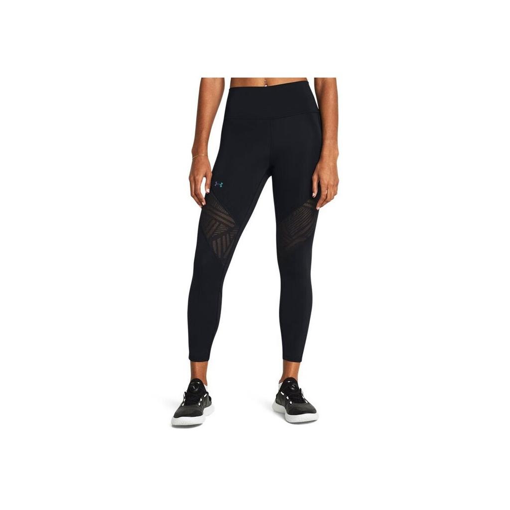 Under Armour Rush Vanish Elite Vent Solid Training Tights Women Bottoms Black 1383553-001