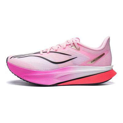 Li Ning Feidian 6 Challenger Amorti Résistant à l'abrasion Basse top Chaussures de Course Décontractées Homme Rose ARMW003-11