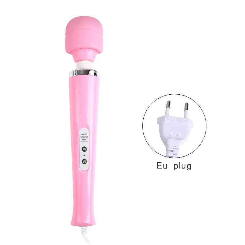 Dildo Vibrator Powerful 10 Speeds Erotic Toy  EU Plug AV Rod Sex Toys for Women G Spot Vaginal Stimulator Massage Magic Wand 18+