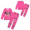 Children's Witch  Girls Printed Suit Long Sleeve Pants Suit