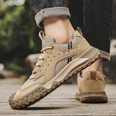 Fashion Men's Shoes Autumn 2024 New Outdoor Fashion Shoes Fashion Sports Anti-skid Wear Light Mountaineering Shoes Men