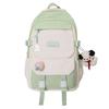 Schoolbag schoolbag junior high school girls Japanese ins college high school versatile contrasting color backpack niche design college 