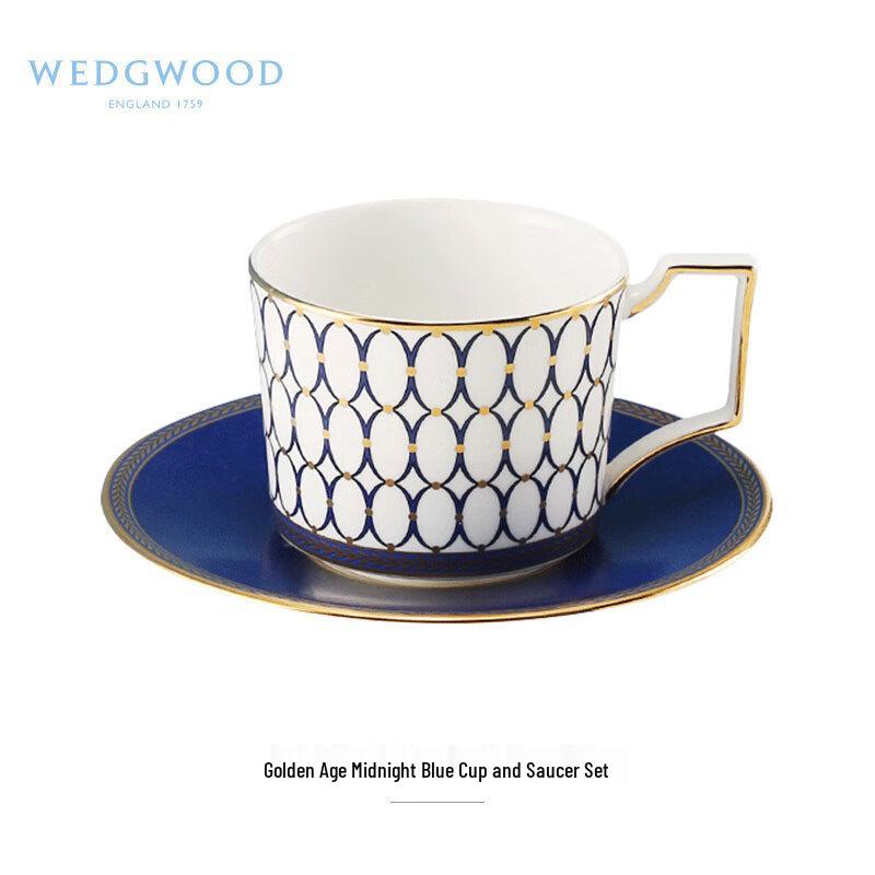 

Набор чашка и блюдце Wedgwood Золотой век Полуночный синий