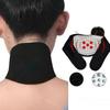 1Pc Magnetic Neck Massager with Comfortable Warm Pad with Belt
