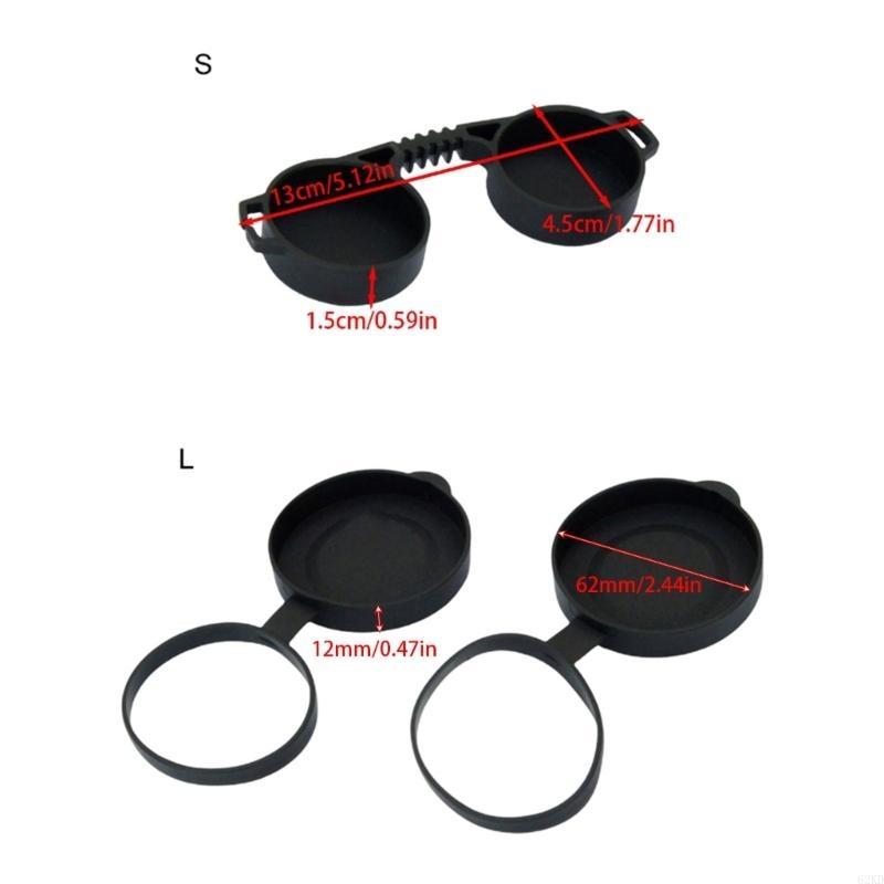 62KD Silikonové krytky proti prachu na objektivy pro 42 45mm/62 65mm bytová dekorace řemeslo