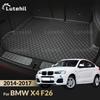 For BMW X4 F26 2014 2015 2016 2017 Lutehil Car Trunk Mat Cargo Liner Carpet Interior Accessories Cover