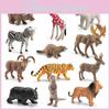 Chameleon Elephant Lion Model Collection Pvc Realistic Figures For Education And Nature Conservation Projects