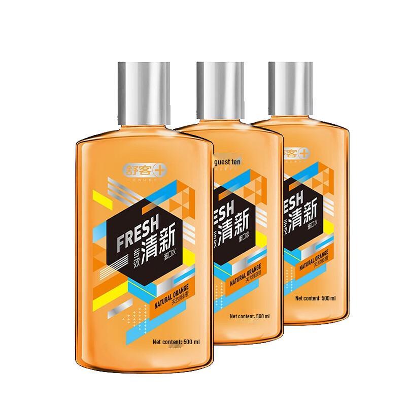 

Натуральный освежающий ополаскиватель для рта Shuke со вкусом апельсина