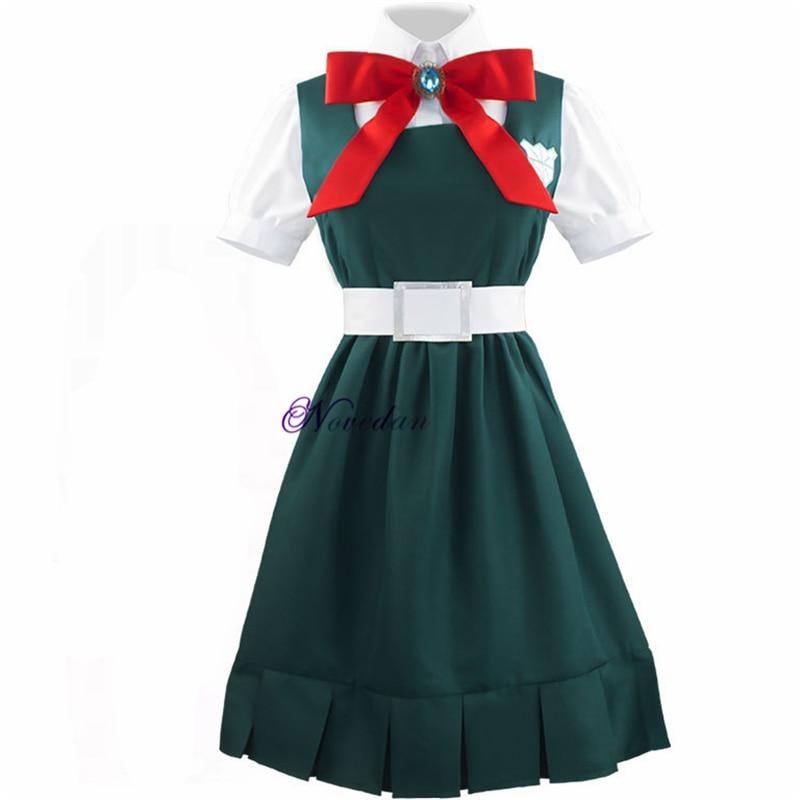 Anime Danganronpa 2 Despair Sonia Nevermind Cosplay Dress Woman Party Halloween Costume JK School Uniform Full Sets