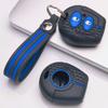 Key Case Cover for Volkswagen Golf Passat Polo Jetta A4 Bora B5 9N Lupo Sharan with Keychain Anti-Scratch Guard Shockproof Protection