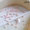 100Pcs Nail Art Mini Flower Resin Gem Stones Diy Nail Crafts 3D Stickers For Gel Polish Nail Accessories Multi-Colors Rose