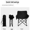 Folding Outdoor Moon Chair: Perfect for Camping, Fishing, Picnics, and Sketching