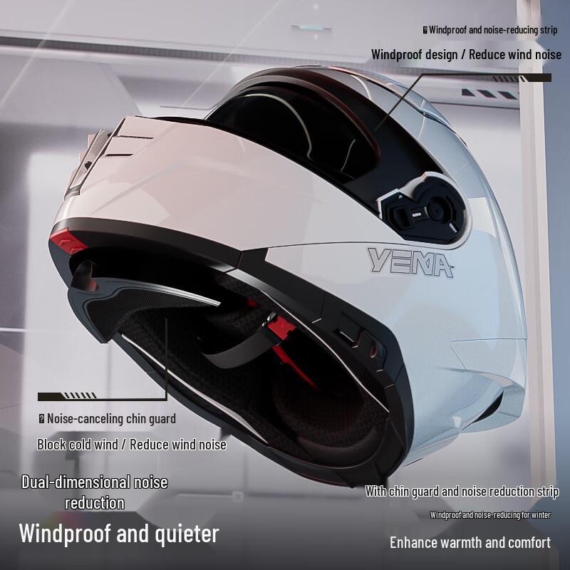YEMA 932S Flip-Up Motorcycle Helmet