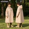 Children's Raincoat for Boys and Girls, Long Style for Primary and Secondary School Students, Rainproof with Backpack Space, Fashionable Rain Poncho