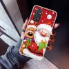Happy Christmas Cute Bear Gift Phone Case For Xiaomi Redmi Note 10 11 12 13 14 15 Pro Plus 11S 12S 14S 11T 11E 10S Soft TPU Back