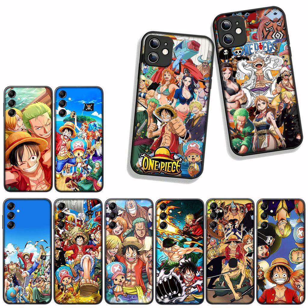 for Motorola Moto G04 G13 G14 g45 G22 G23 G20 G32 G34 G35 G82 G84 G53 G60 E14 E15 E13 Case Luffy Sanji ONE PIECE Roronoa Zoro