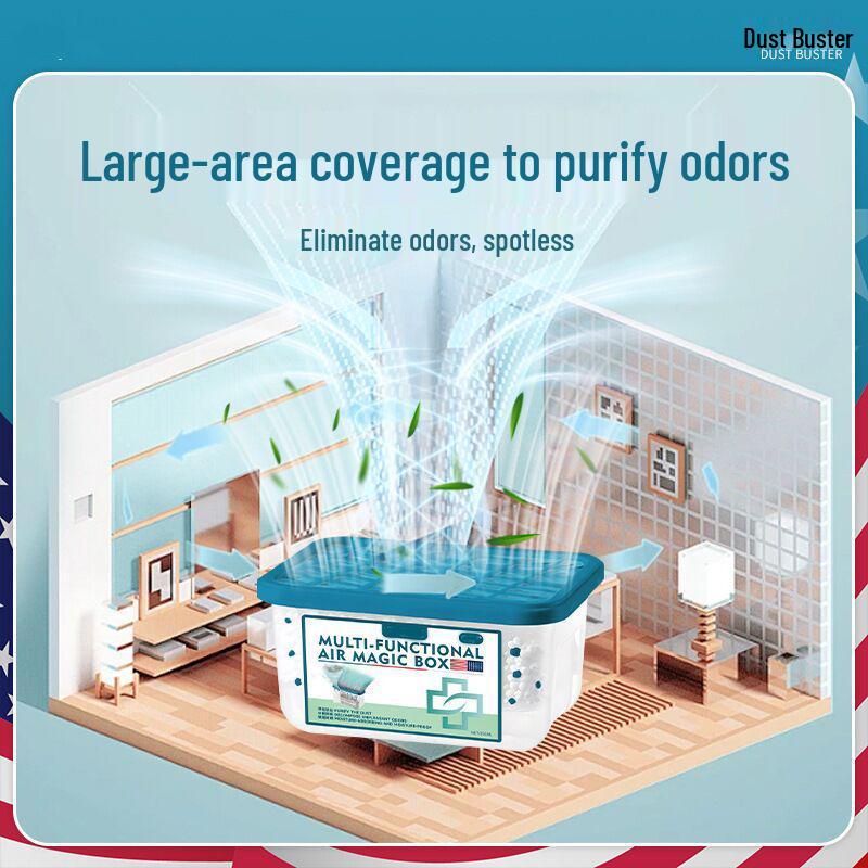 Automatic Dust Removal & Fresh Air Magic Box - Moisture-Proof Dust Absorption Bag