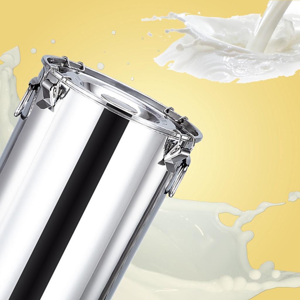 Găleată din Oțel Inoxidabil Bidon de Lapte Găleată de Apă Găleată pentru Vin Butoi de Ulei Recipient pentru Ceai Bidon de Lapte 14L/10L