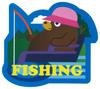 Toyo Mark FISHING Sticker Size: 10.2cm X 11.4cm R-960