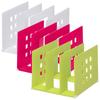 LIHIT LAB Partition Rack L Light Green 200mm A7321-6