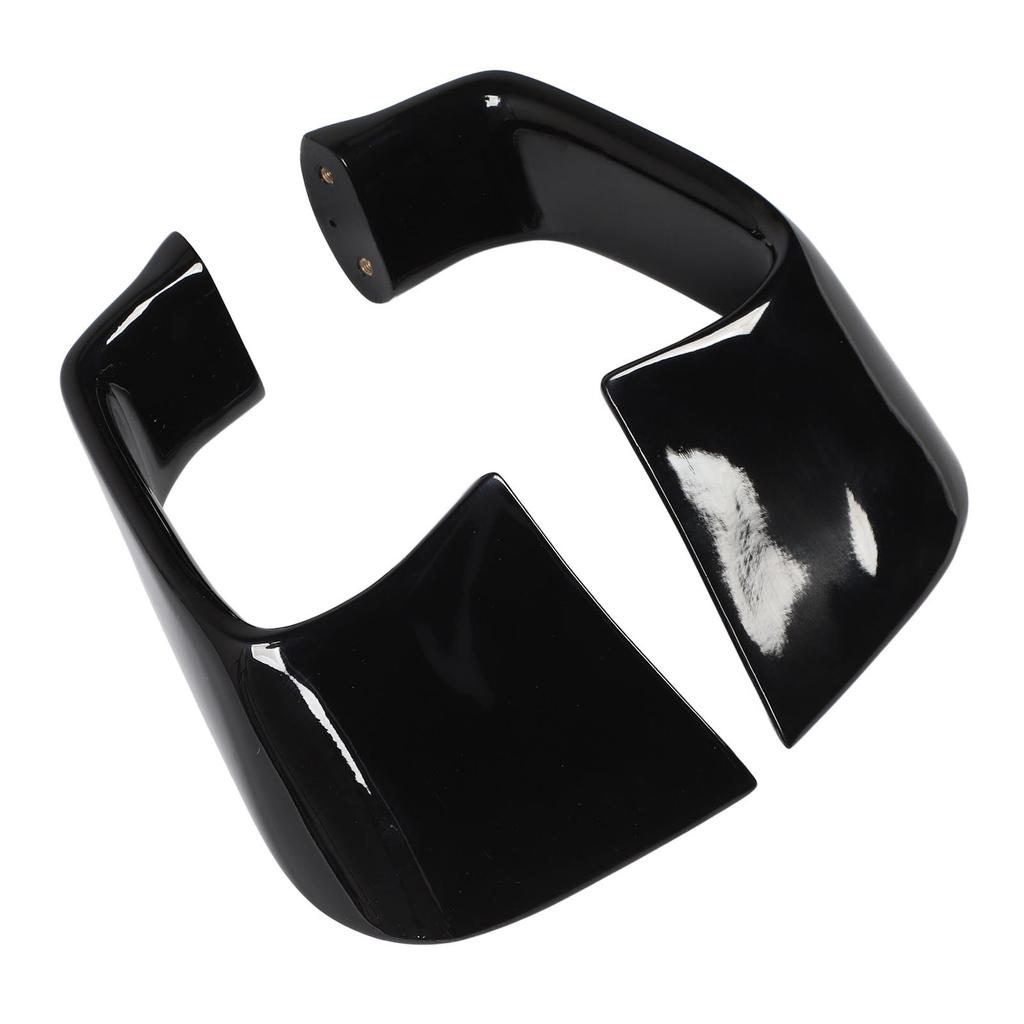 2PCS Fixed Wing Spoiler Aerodynamic Motorcycle Winglet Fairing Wing Kit Side Wing Decoration for YZF R1 R6 Gloss Black