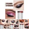 West Month Selbstklebende Eyeliner-Sticker Sechs Paare für Dramatische Augen-Make-up-Looks