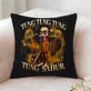 IItalian Brainrot Creative Animal Internet Pillow Case Pillowcase Doublesided Printed Sofa Cushion Bedroom Headboard Pillow