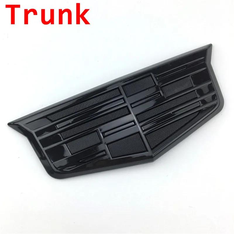 Samolepka emblému přední mřížky auta pro Cadillac XTS XT5 XT6 ATSL SRX BLS CT4 CT5 CT6 Modifikační samolepky emblému zadních výklopných dveří auta