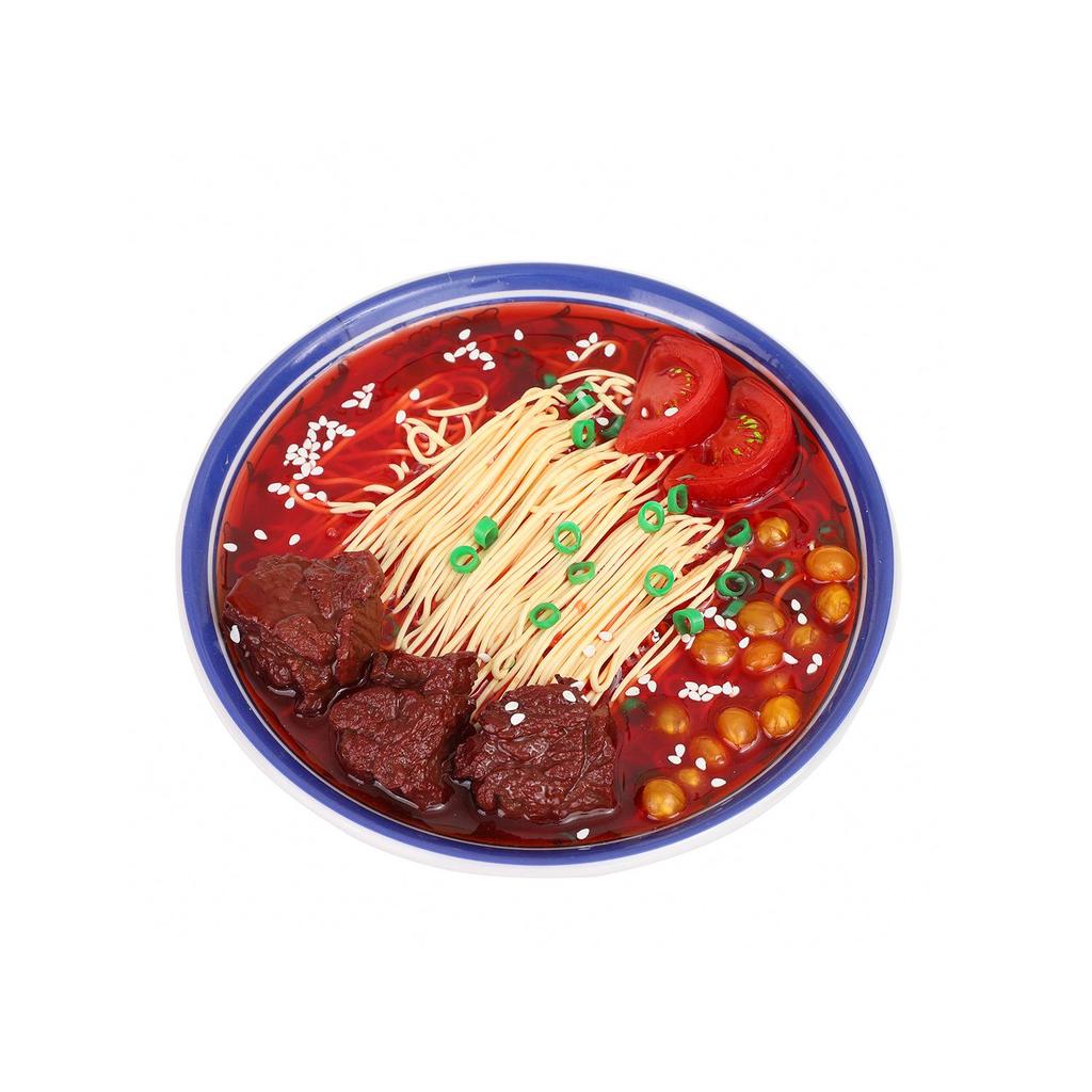 1:1 Ramen Simulation Model - Braised Beef, Rib, Intestine Noodle Props