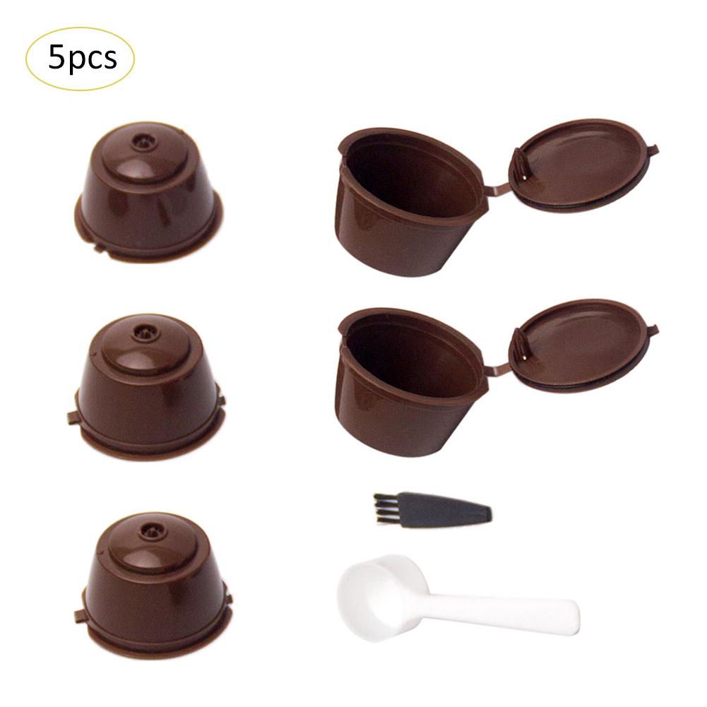 Combinación de taza de filtro de café de cápsula 5 juegos con cepillo de  cuchara para Dolce Gusto comprar a buen precio — entrega gratuita, reseñas  reales con fotos — Joom