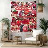 Arsenal Custom Your Name Wall Decor Tapestry Art For Pet Memorial Birthdaywedding Party Backdrop Family Gift