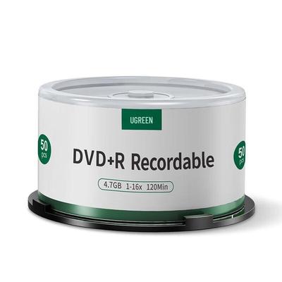 Ugreen 4.7GB 16x DVD+R Blank Discs (50-pack)