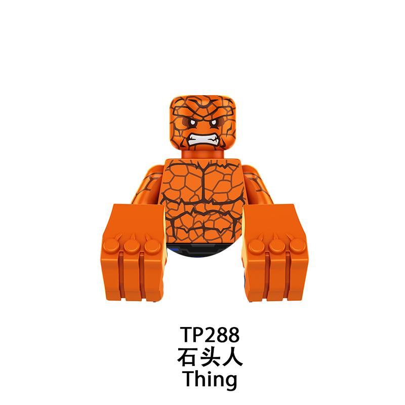 Thunderbolts Black Widow Building Blocks Daredevil  Bricks Taskmaster For Toys Gifts Children Mini Action Figures Party GIFTS
