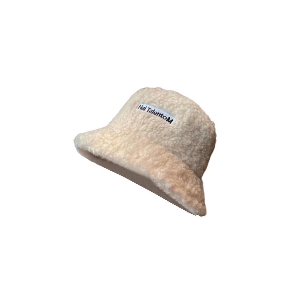 

Женские панамы для улицы, шляпа рыбака для девочки, изысканный стиль плиссе, имитация шерсти, зимние шапки, украшение, головной убор для сохранения тепла