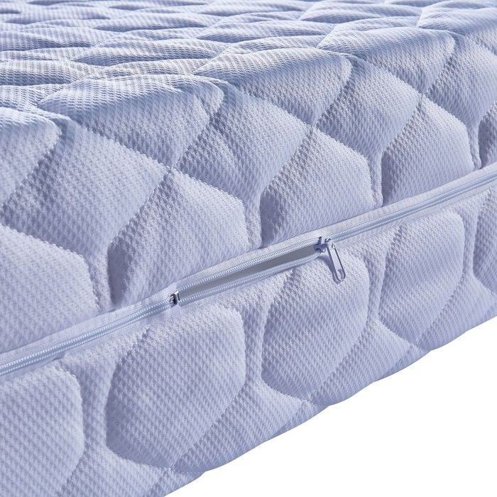 Natural Latex Matelas Ferme Latex Naturel 80 Kg/m3 - DEHOUSSABLE - 21 cm - Compatible literies électriques (80x190)