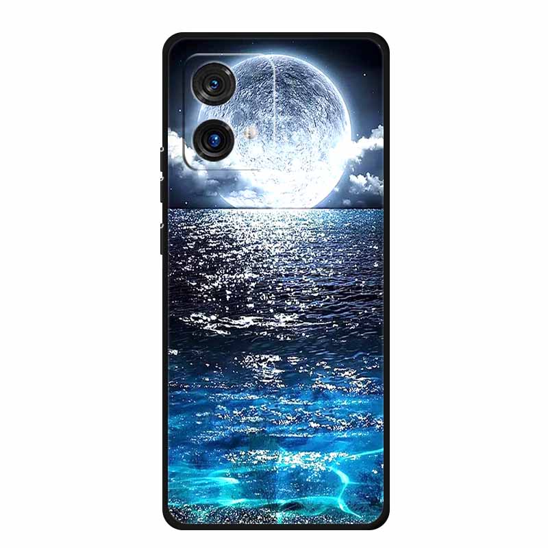 For Motorola Moto G84 G54 5G Case Fashion TPU Soft Silicone Cover Phone Cases for Moto G54 MotoG84 2023 Original New Tiger Capa