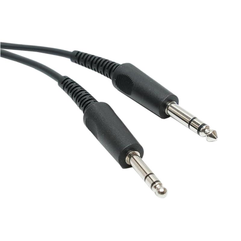 JayCreer Aviation Headset Adapter For Airbus 5-Pin XLR to GA Dual Plugs