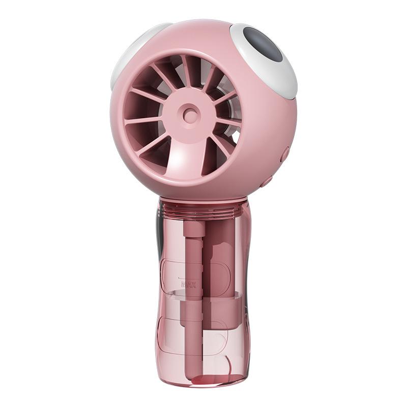 Portable Mini Rechargeable Spray Fan – Handheld Humidifier & Gift
