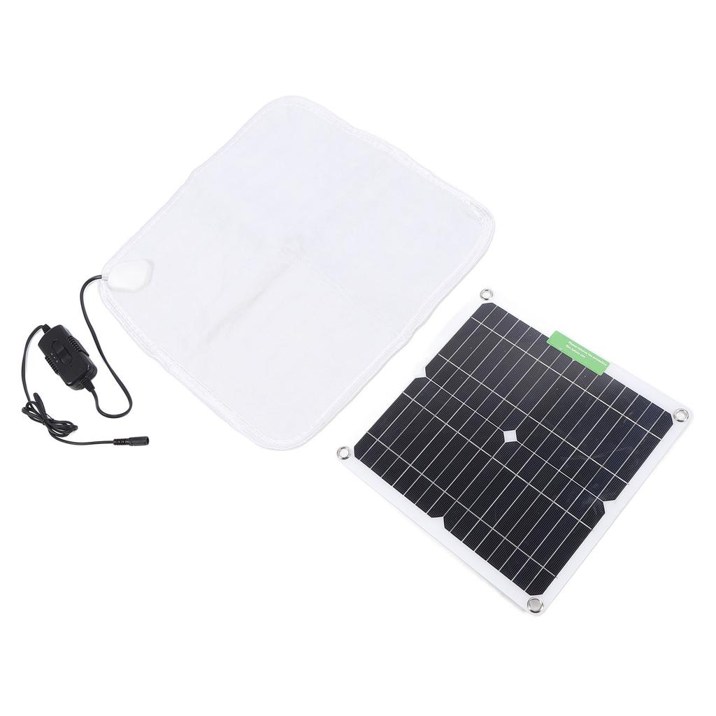 Solar Panel Heating Blanket 12V 50W Rapid Uniform Heating Soft Portable Pet Heating Pad for Car