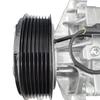 Compatible 08 Tiida Air Conditioning Compressor Pump - 7PK Car AC Modification Accessory.