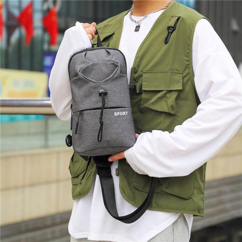 Negro cintura bolsas hombres impermeable pecho bolso Oxford al aire libre  bolsa de viaje corto hombre bolso bolso bandolera bolso hombre mochila  comprar a buen precio — entrega gratuita, reseñas reales con