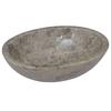 Day and Night - Day and Night Gray Marble Washbasin 53x40x15 Cm