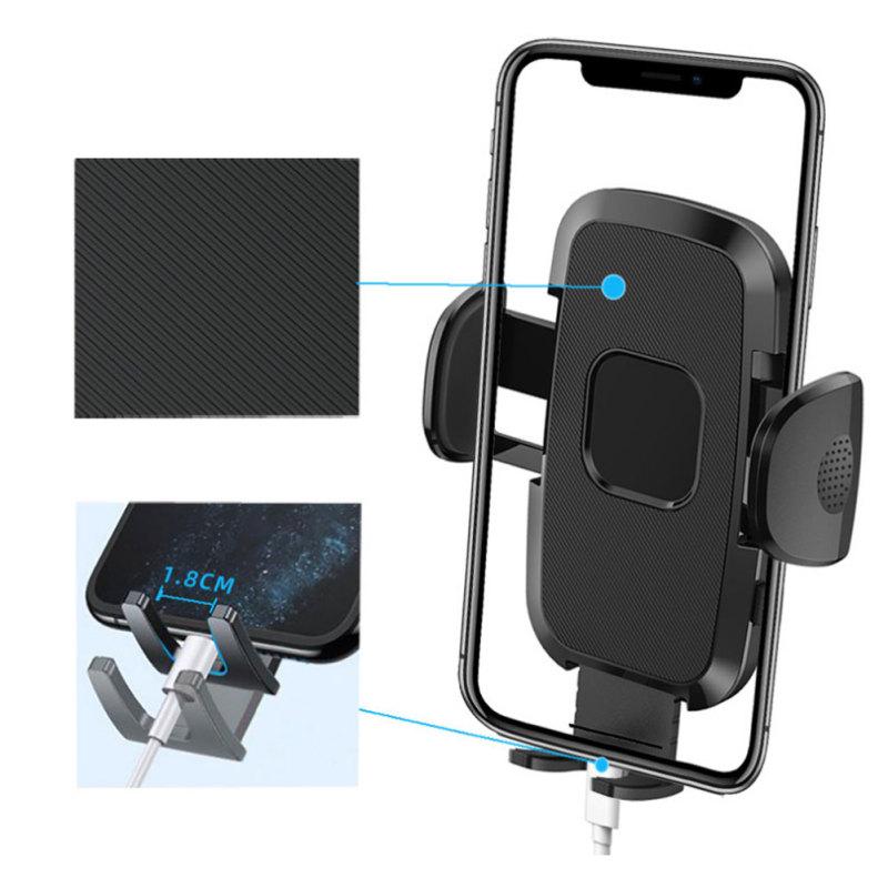 Neu! Armaturenbrett Handyhalter Saugnapf Typ 360 Weiteste Sicht Flexibler Langer Arm Multifunktional