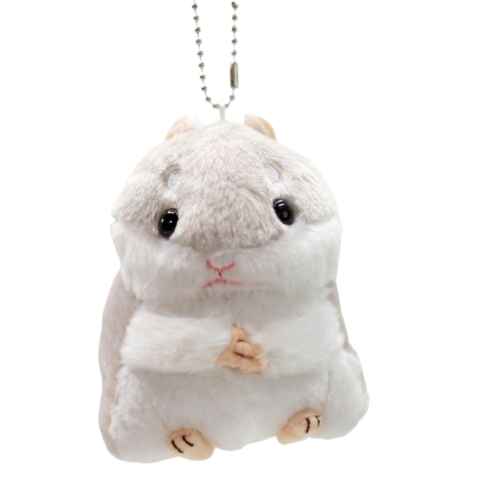 

Hamster Plush Toy Keychain One Size