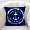 Blue Decorative Pillowcase Living Room Office Decoration Home Pillowcase