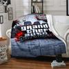 Gta Personalized Text Blanket Gift Customizable Blanket Soft & Cozy for Chair Home Decor Nap Bedding Four Seasons Universal