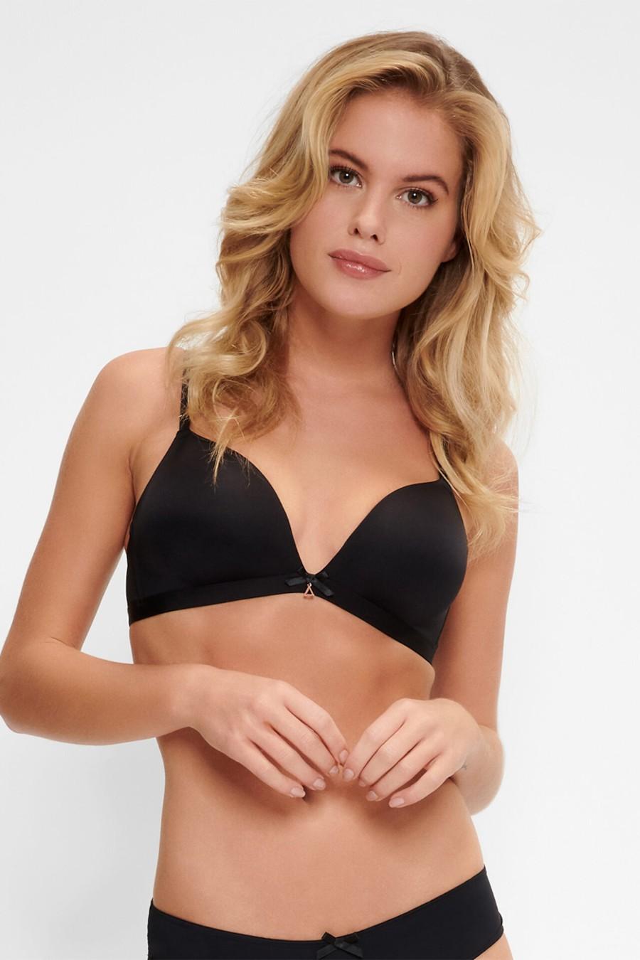 

Бюстгальтер з ущільненої чашкою LingaDore (80174) 85A прозорий колір чорний