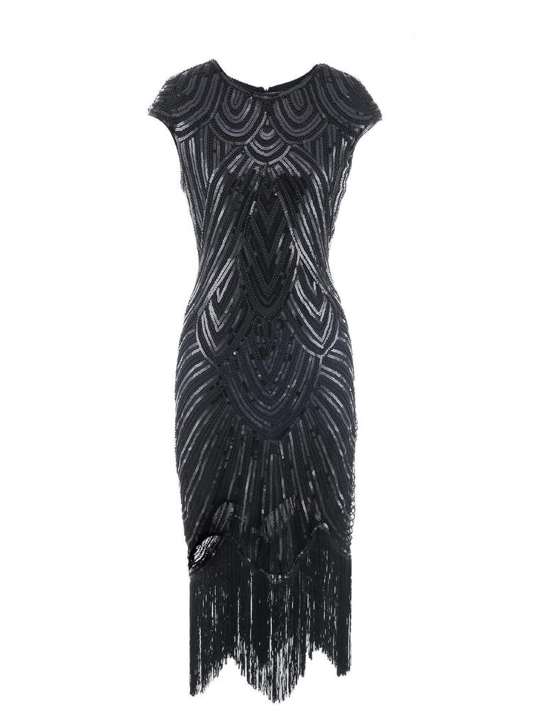 2026 Glam Sequin Tassel Dress: Elegant & Sexy Celebrity Style