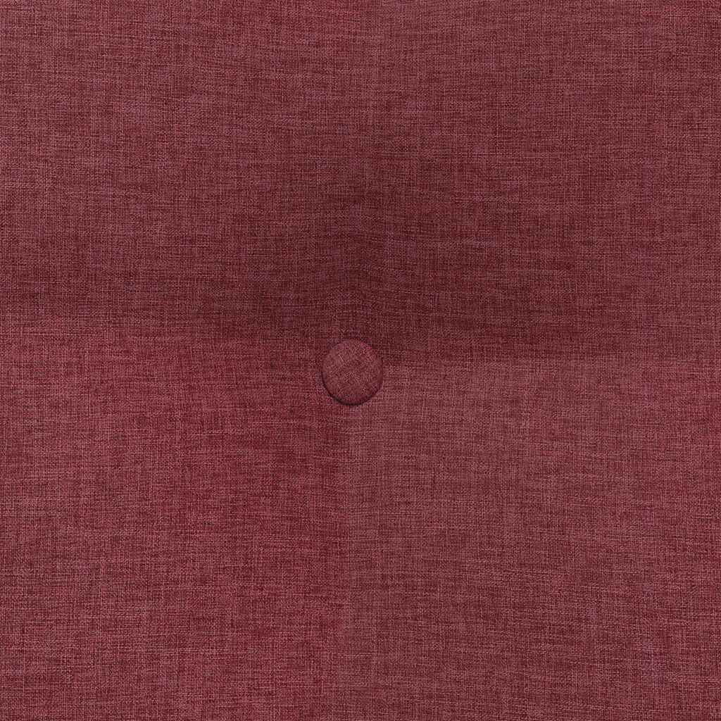 Back Cushion Burgundy 45 x 24 x 50 cm Fabric